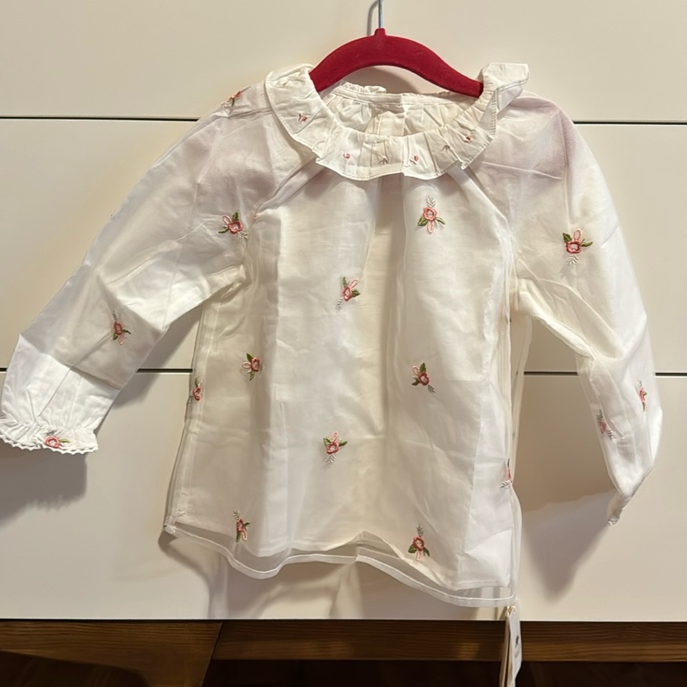 Floral Cotton Blouse